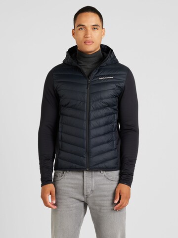 Veste outdoor 'Frost' PEAK PERFORMANCE en noir : devant