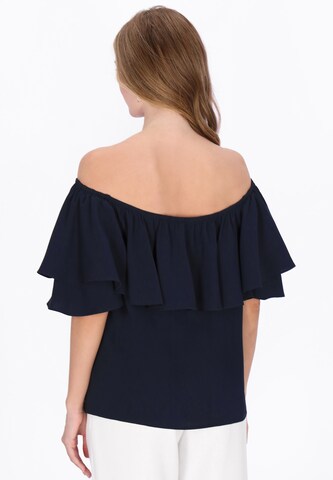 DreiMaster Klassik - Blusa en azul