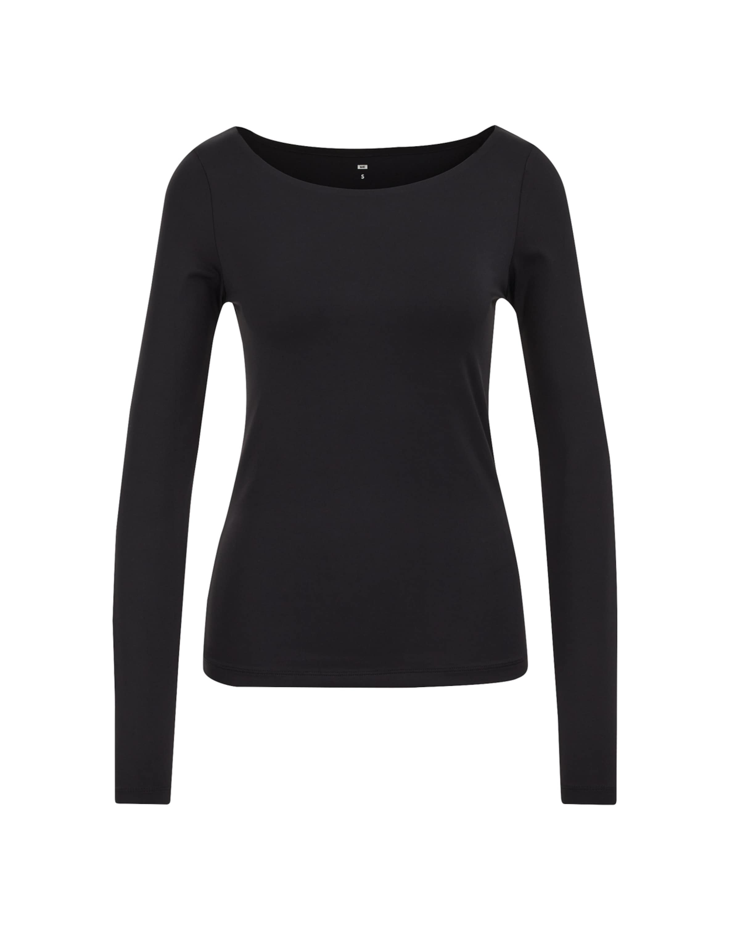 WE Fashion Tričko - Čierna: predná strana