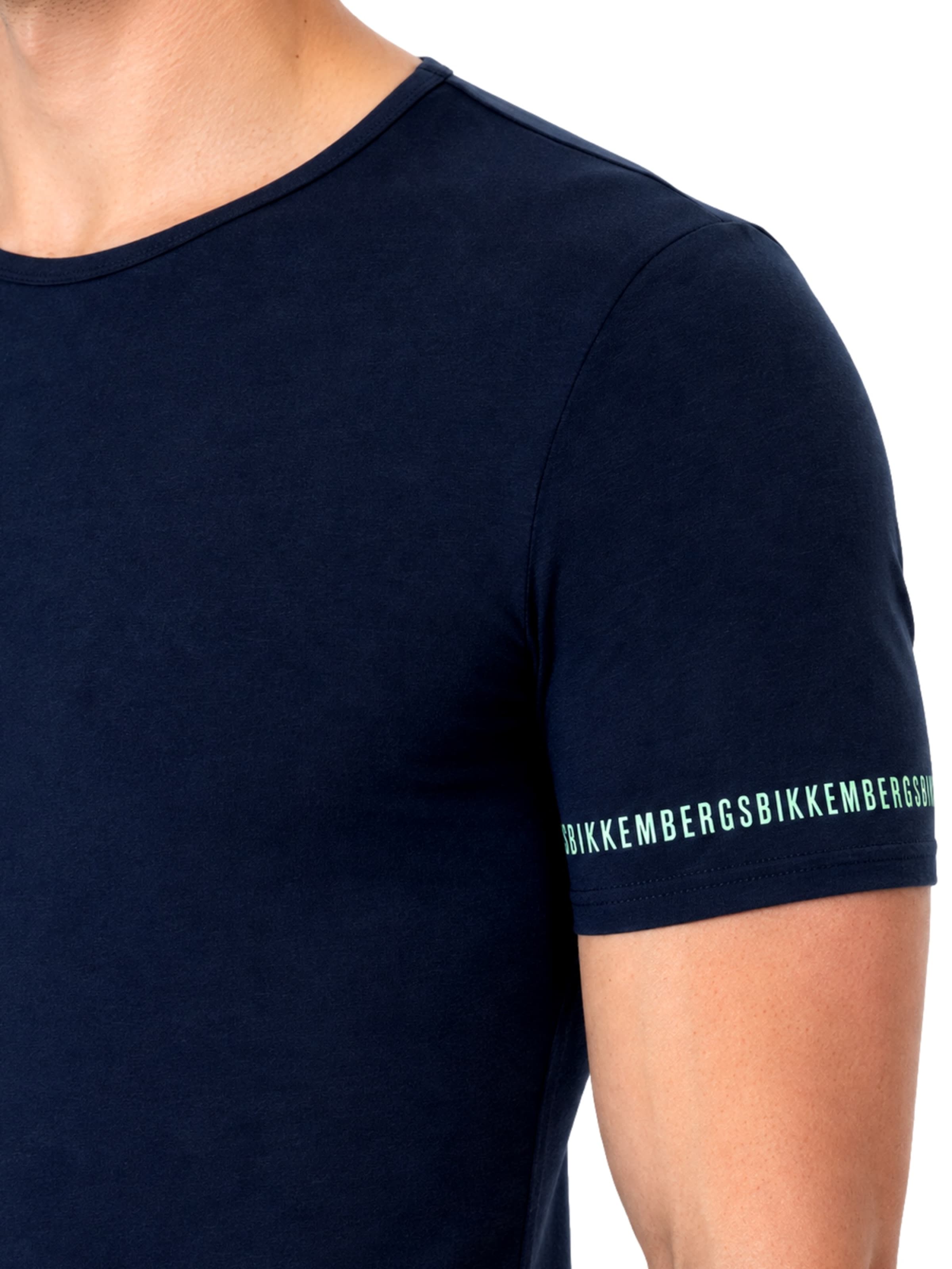 BIKKEMBERGS Onderhemd in Blauw