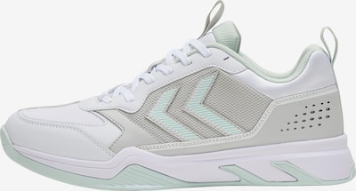 Hummel Sportschuh 'Teiwaz 2.0' in 44,5 in hellgrau / pastellgrün / weiß, Produktansicht