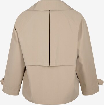 Zizzi Between-Season Jacket 'LENNIE' in Beige