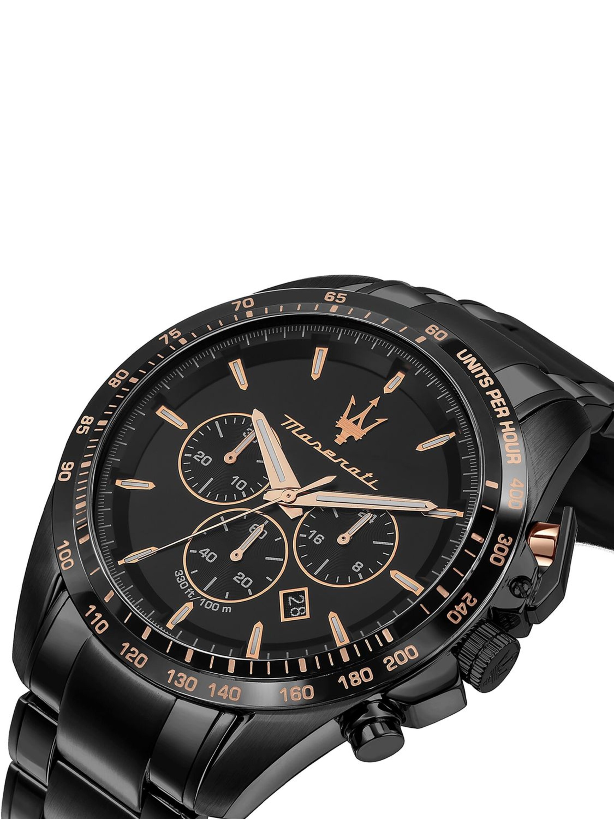 Maserati Analoog horloge in Zwart