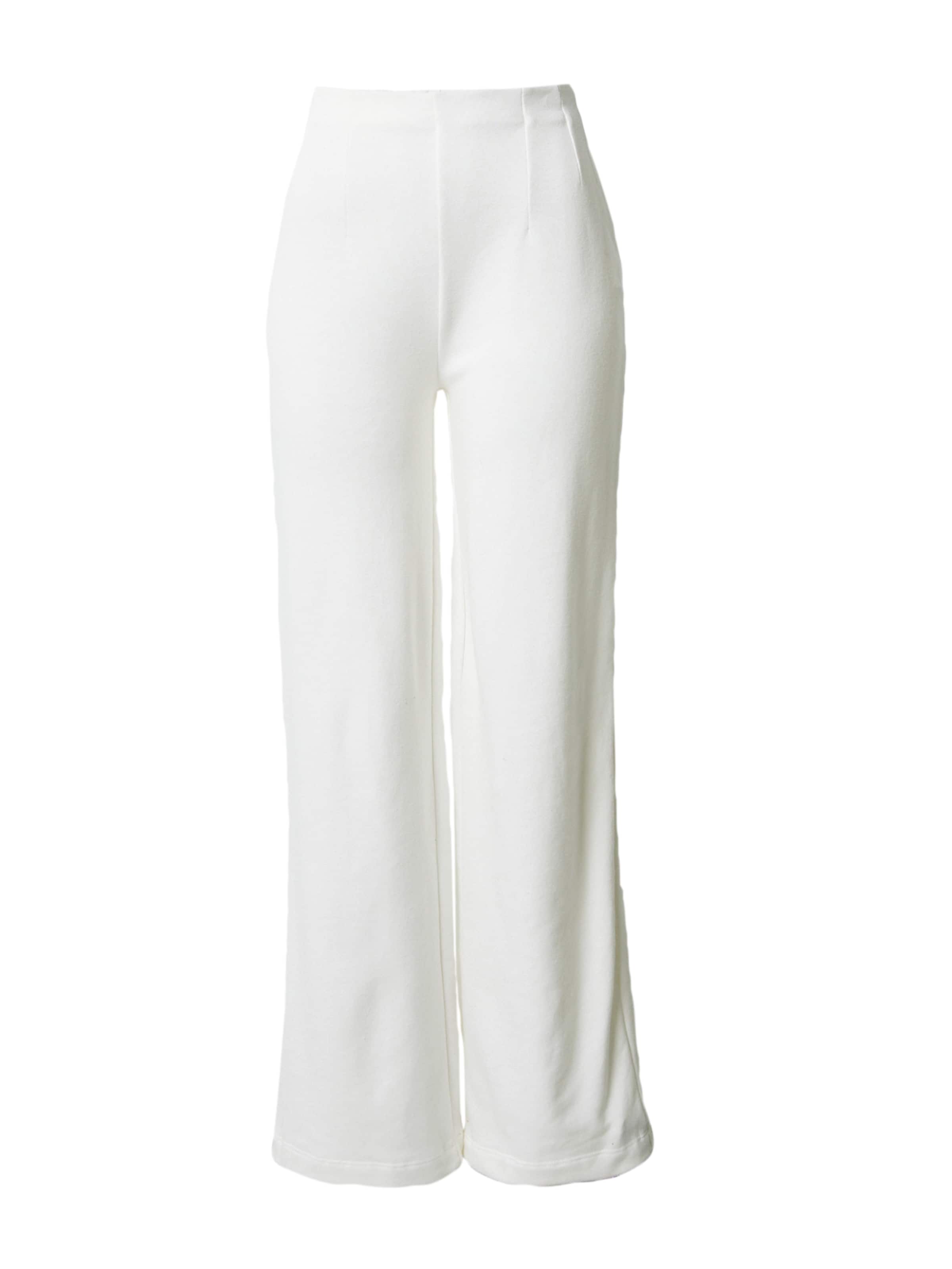 Nasty Gal Loose fit Trousers in Beige: front