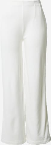 Loosefit Pantalon Nasty Gal en beige : devant