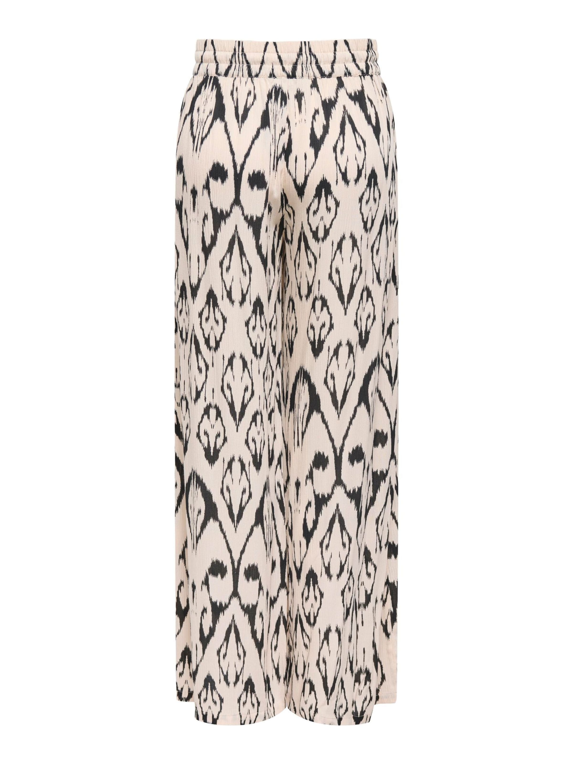 JDY Wide leg Broek 'BREE' in Beige