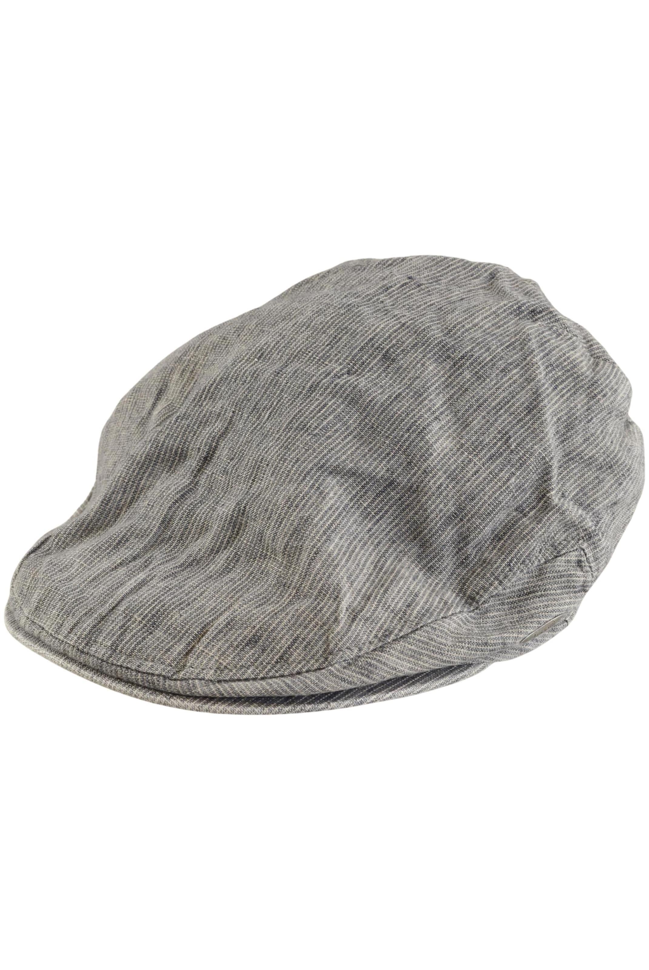 bugatti Hat & Cap in 54 in Grey: front