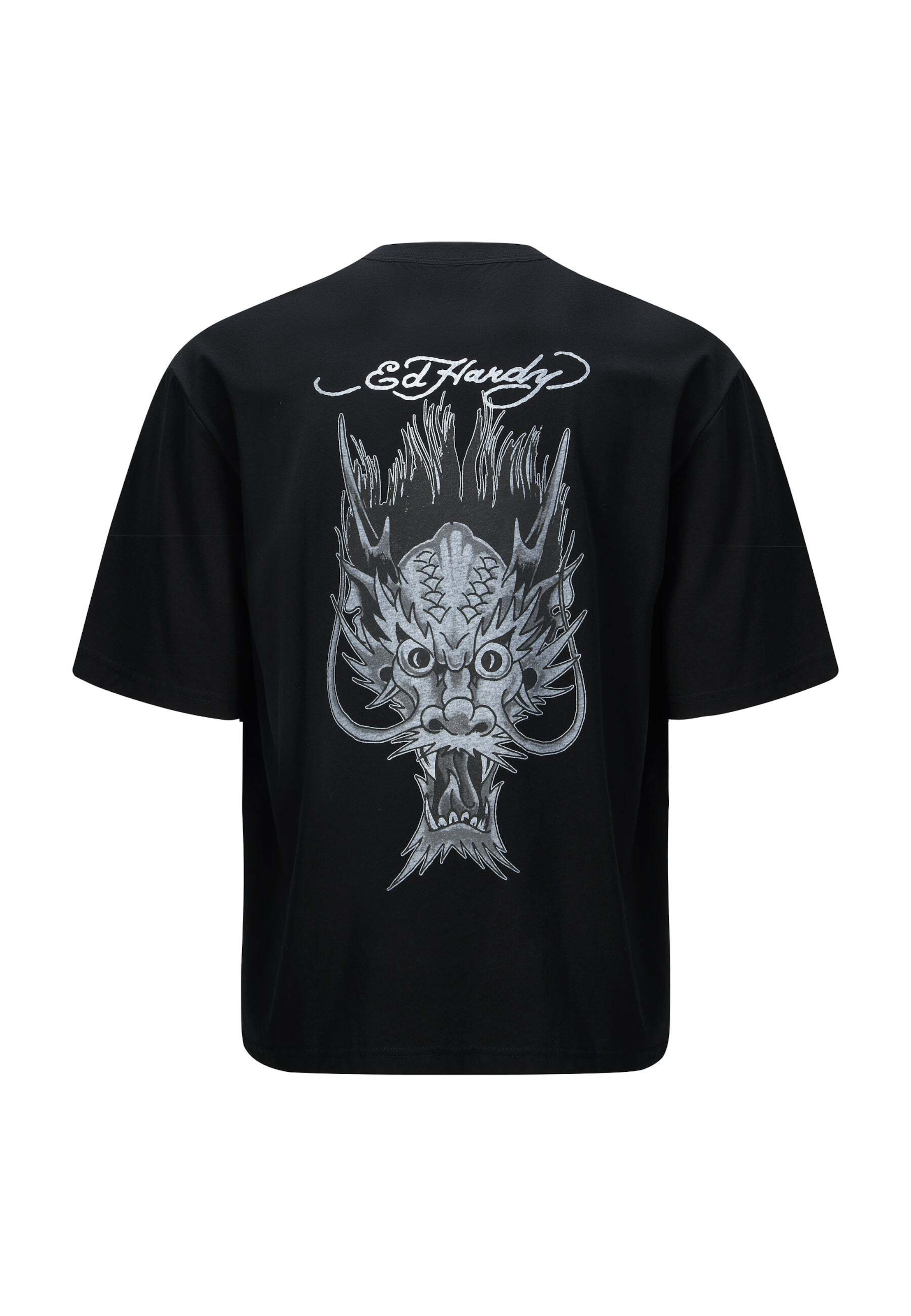 Ed Hardy Shirt 'Drags-Back' in Black