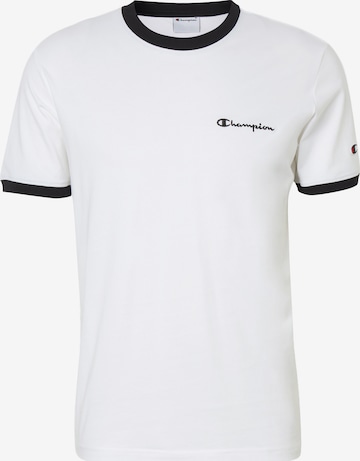 Champion - Camiseta en blanco: frente