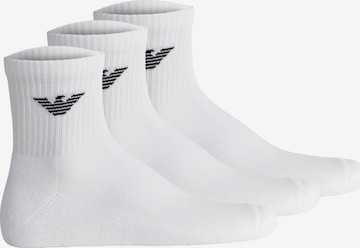 balta Emporio Armani Kojinės: priekis