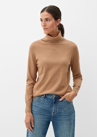 s.Oliver Sweater in Brown: front