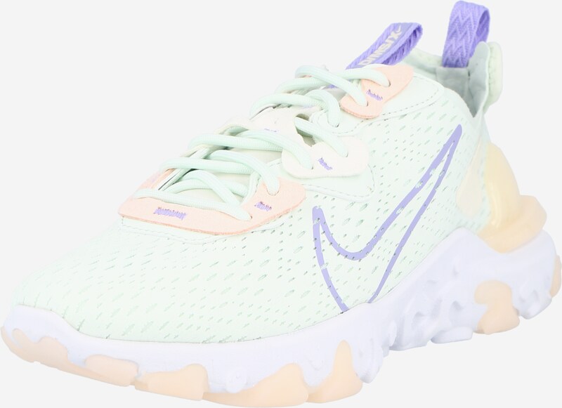 Nike Sportswear Baskets basses 'React Vision' en vert clair / violet | ABOUT YOU