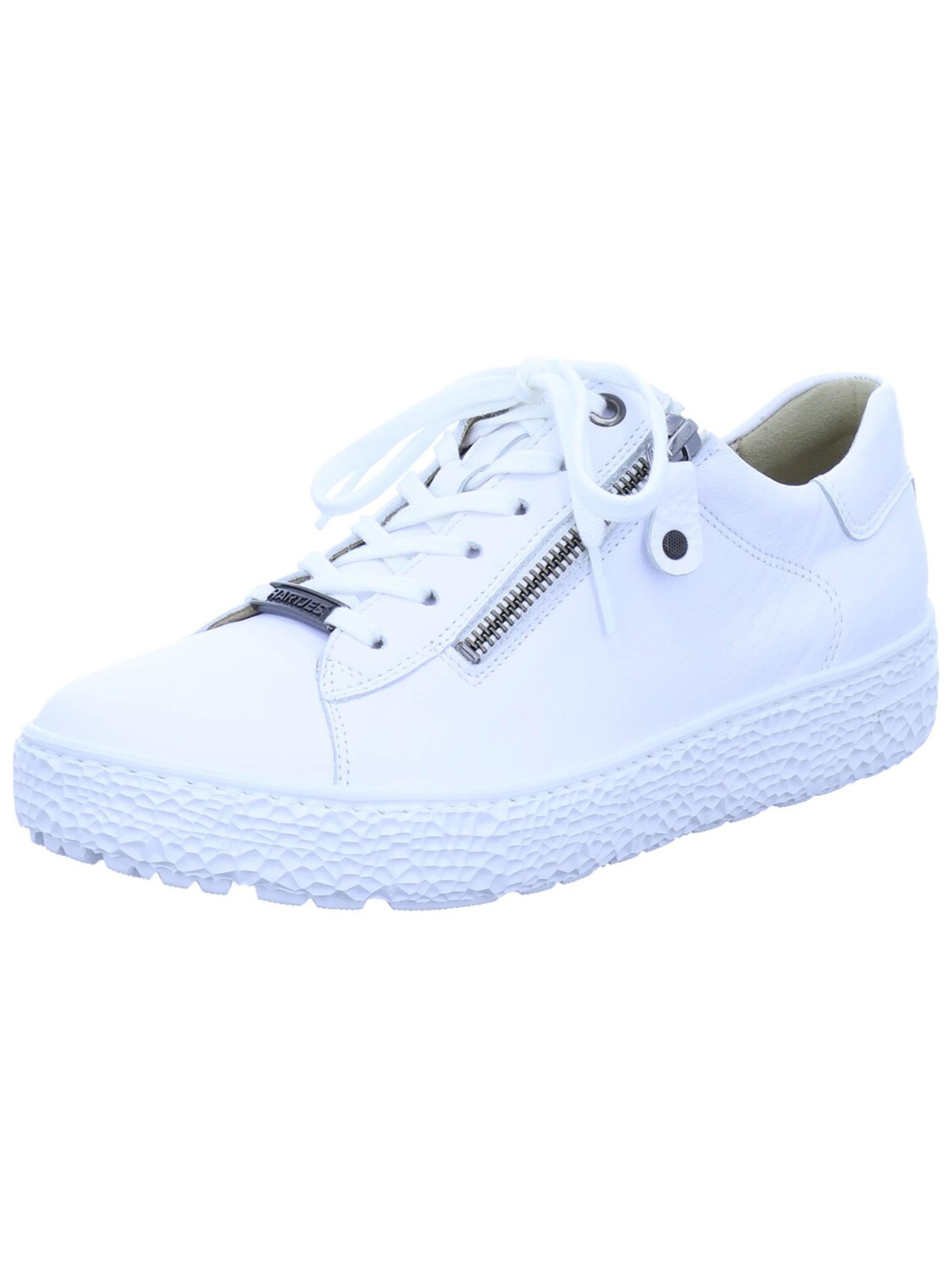 Hartjes - Zapatos con cordón 'Komfort Schnürschuh Damen 162.1409/99 02.02 Echtleder in weiß' en blanco: frente