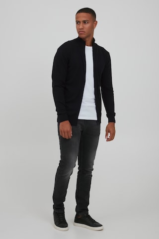 INDICODE JEANS Knit Cardigan 'BADI' in Black