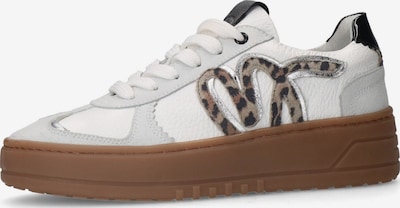 MANFIELD Sneaker in grau / weiß, Produktansicht