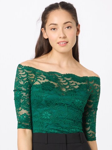 Coast - Body de blusa 'Bardot' en verde: frente