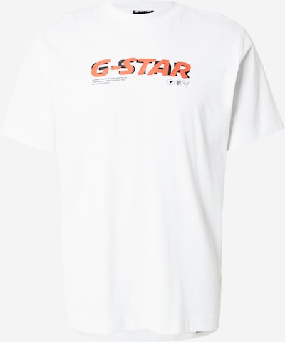 S dydžio Marškinėliai iš G-STAR, spalva – raudona / balta, Prekių apžvalga