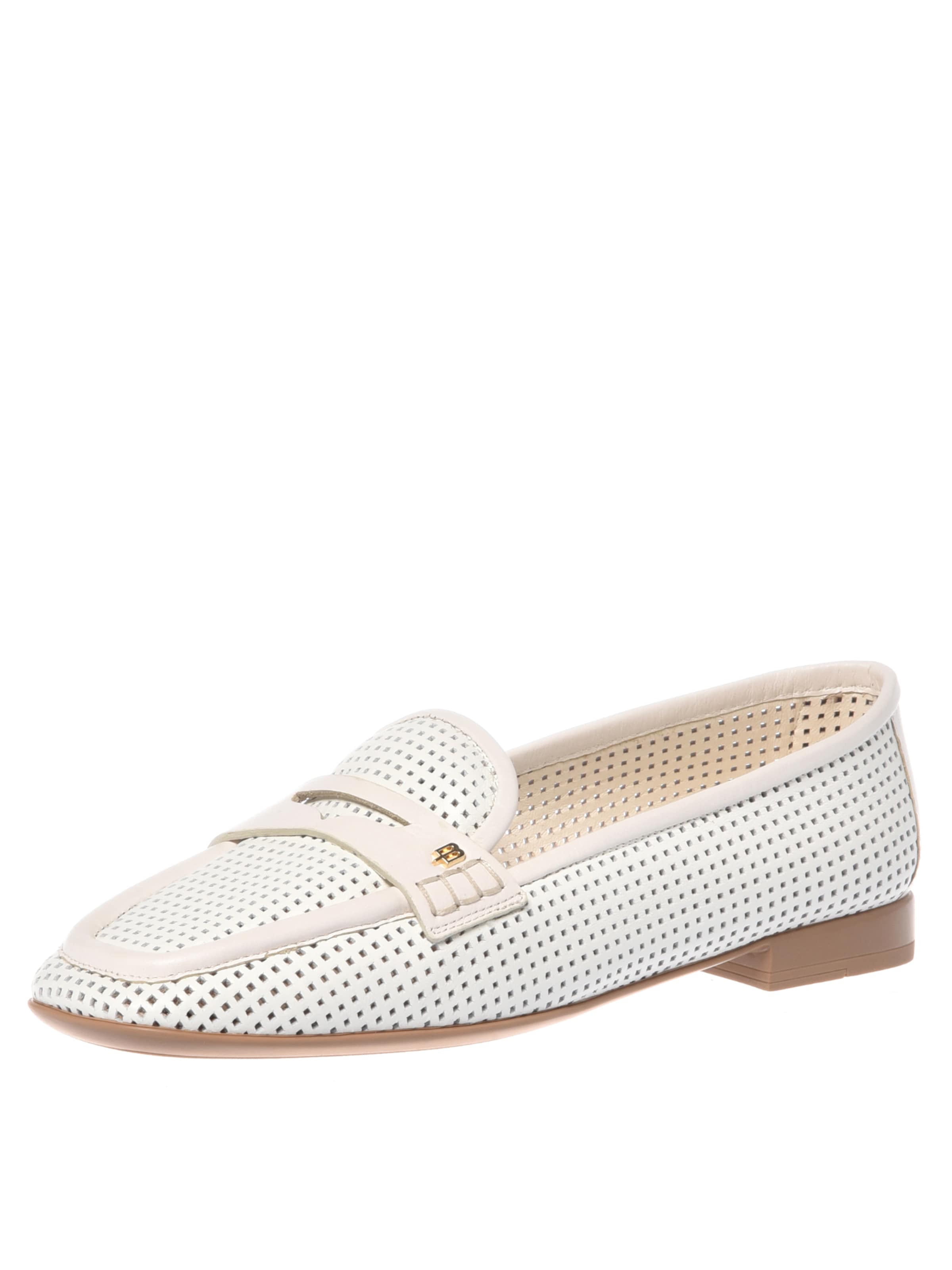BALDININI Mocassins in Wit: voorkant
