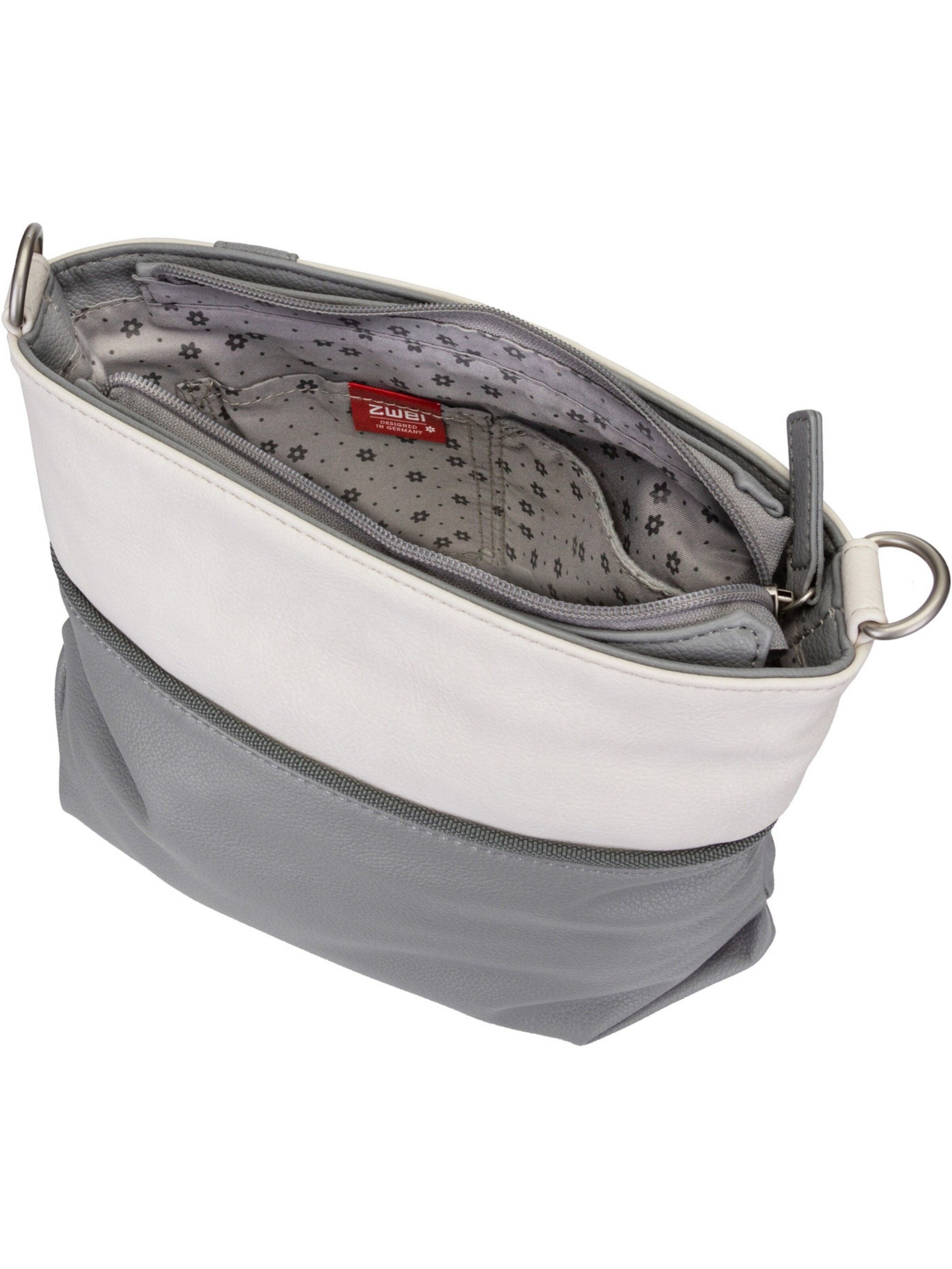 ZWEI Umhängetasche 'Jana J8' in Grau