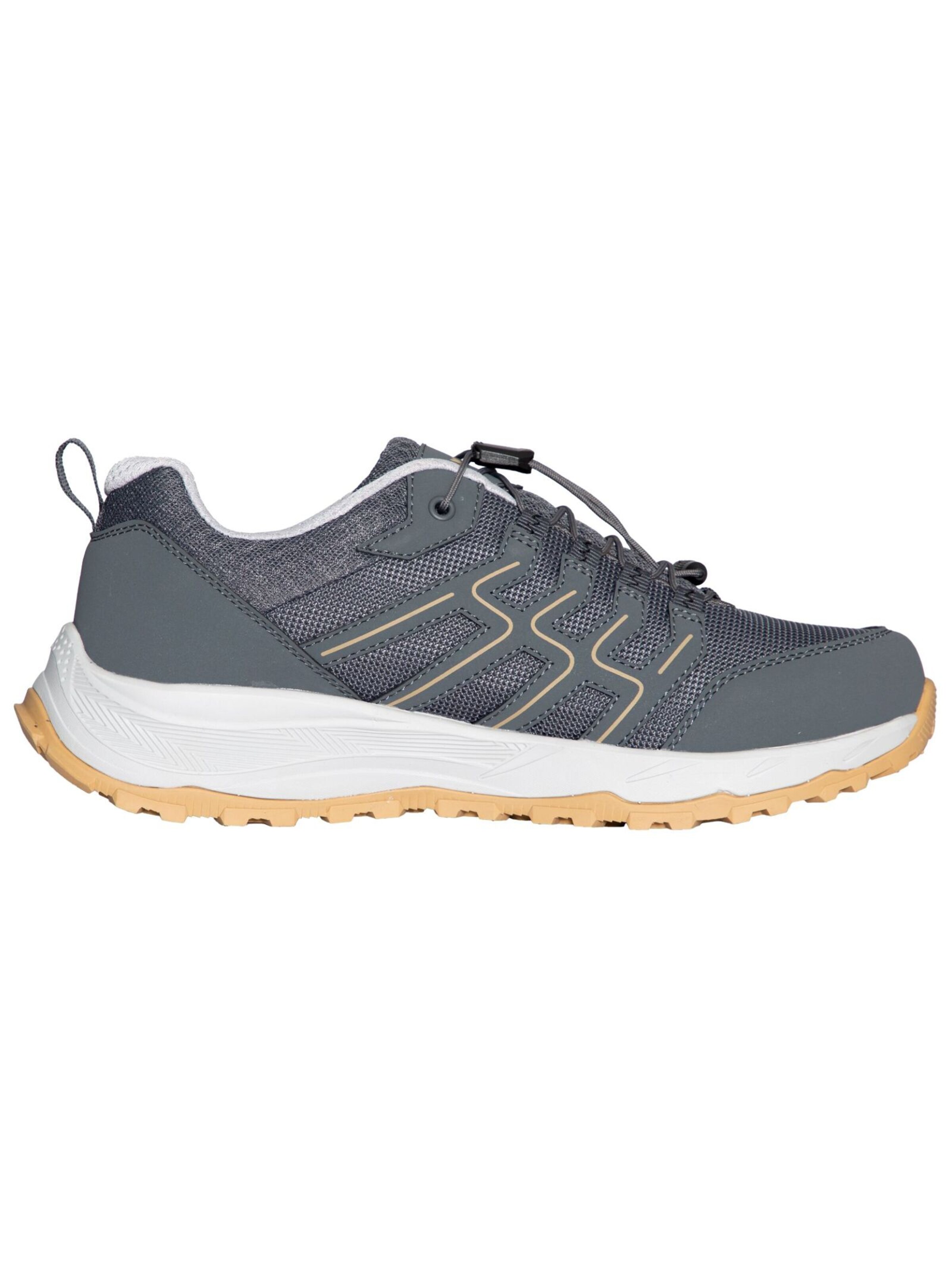 SKOGAN Platform trainers in Grey: side