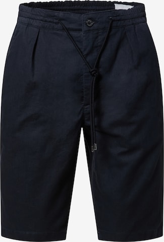 Baldessarini Regular Chino Pants 'BLD-Corsinus ' in Blue: front