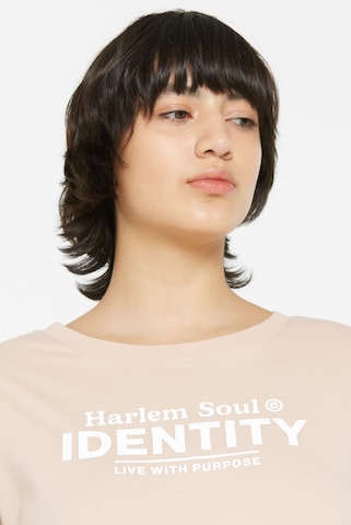 Harlem Soul Shirt 'ZO-EY' in Beige