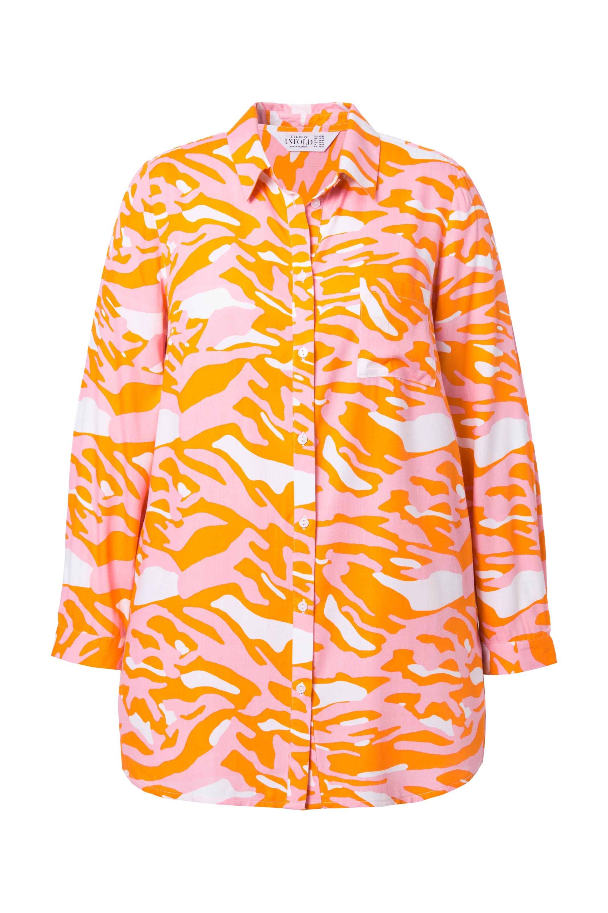 Studio Untold Bluse in Orange: Vorderseite