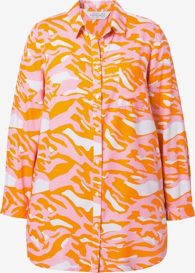 Studio Untold Bluse in orange / rosa / weiß, Produktansicht