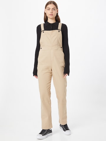 PULZ Jeans Dungaree jeans 'Cleo' in Beige: front