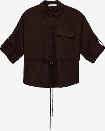 Koton Bluse in Braun: Vorderseite