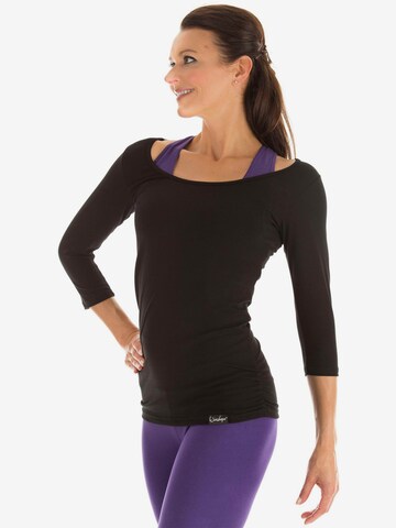 Winshape Funktionsshirt 'WS4' in Schwarz: predná strana