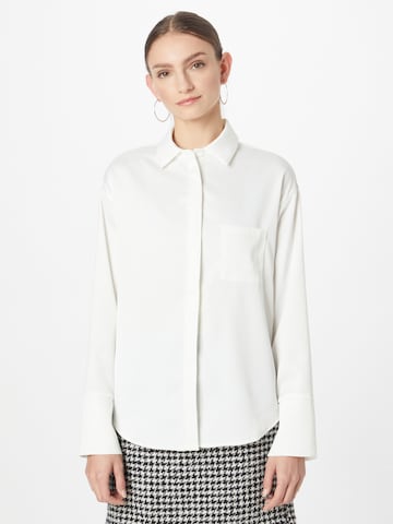 NLY by Nelly Blouse in Wit: voorkant