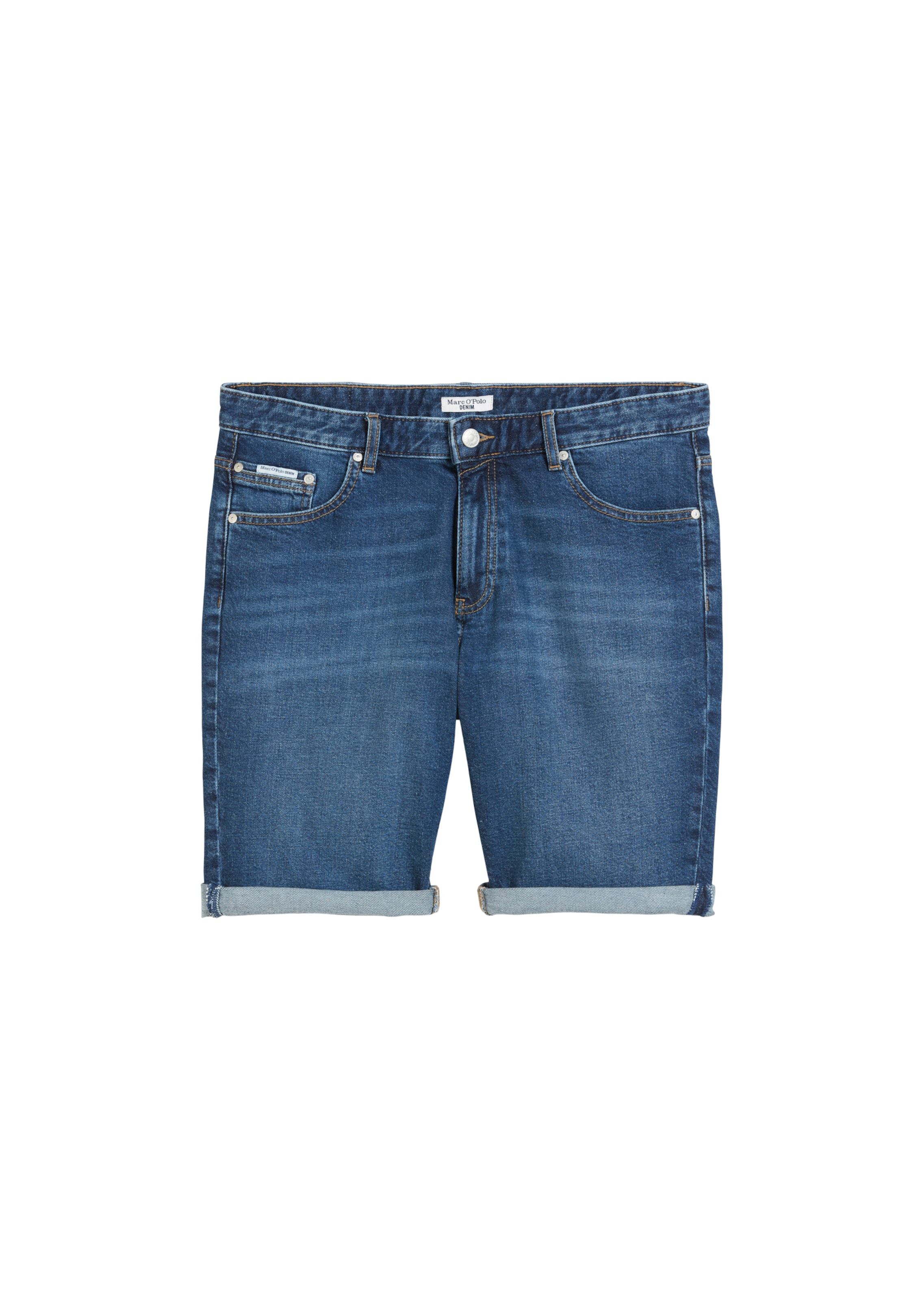 Marc O'Polo DENIM Shorts in Blau: Vorderseite