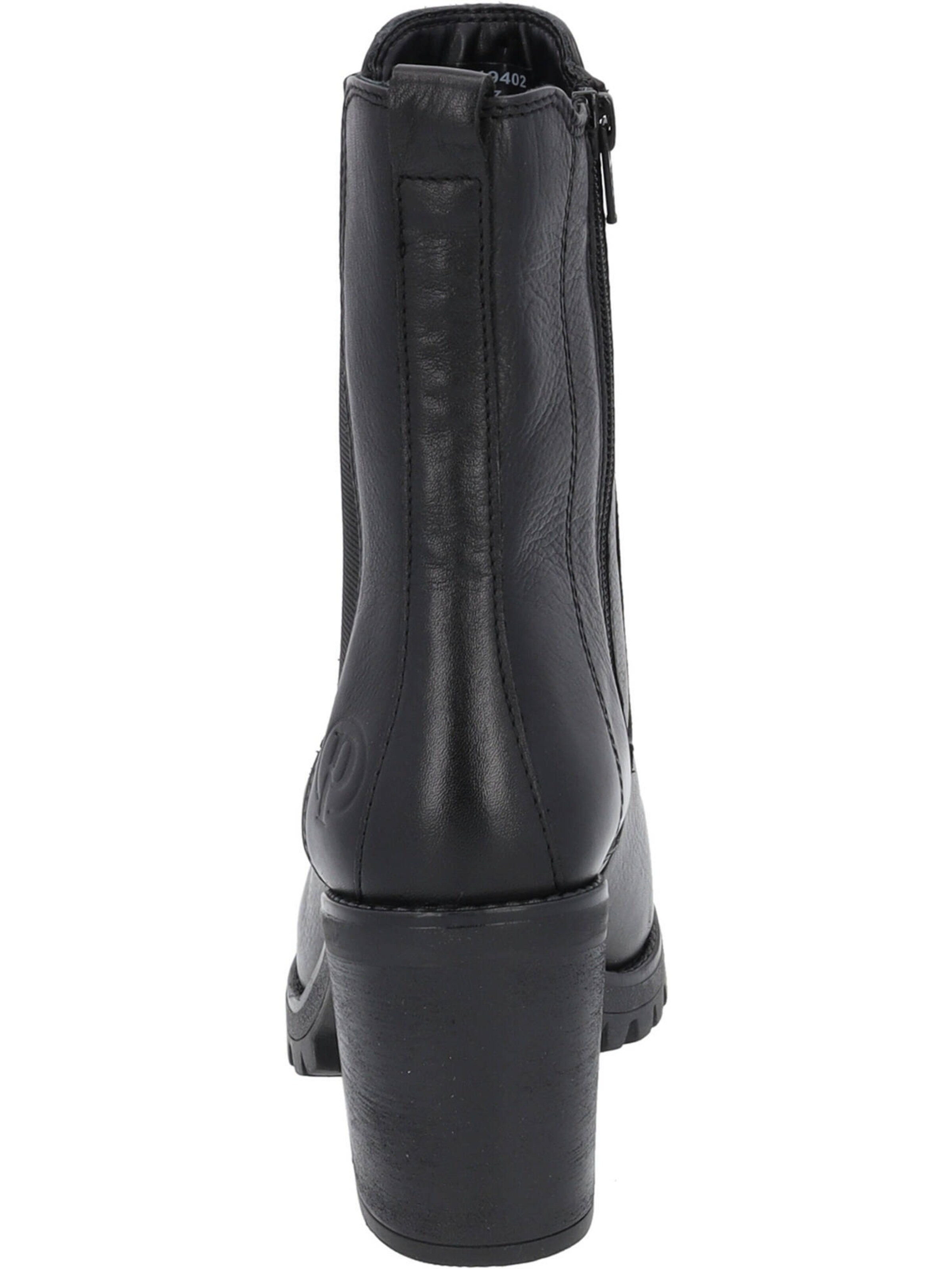 Palado Enkellaarsjes 'Giglio' in Zwart