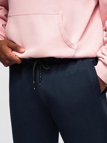 Effilé Pantalon Ombre en bleu