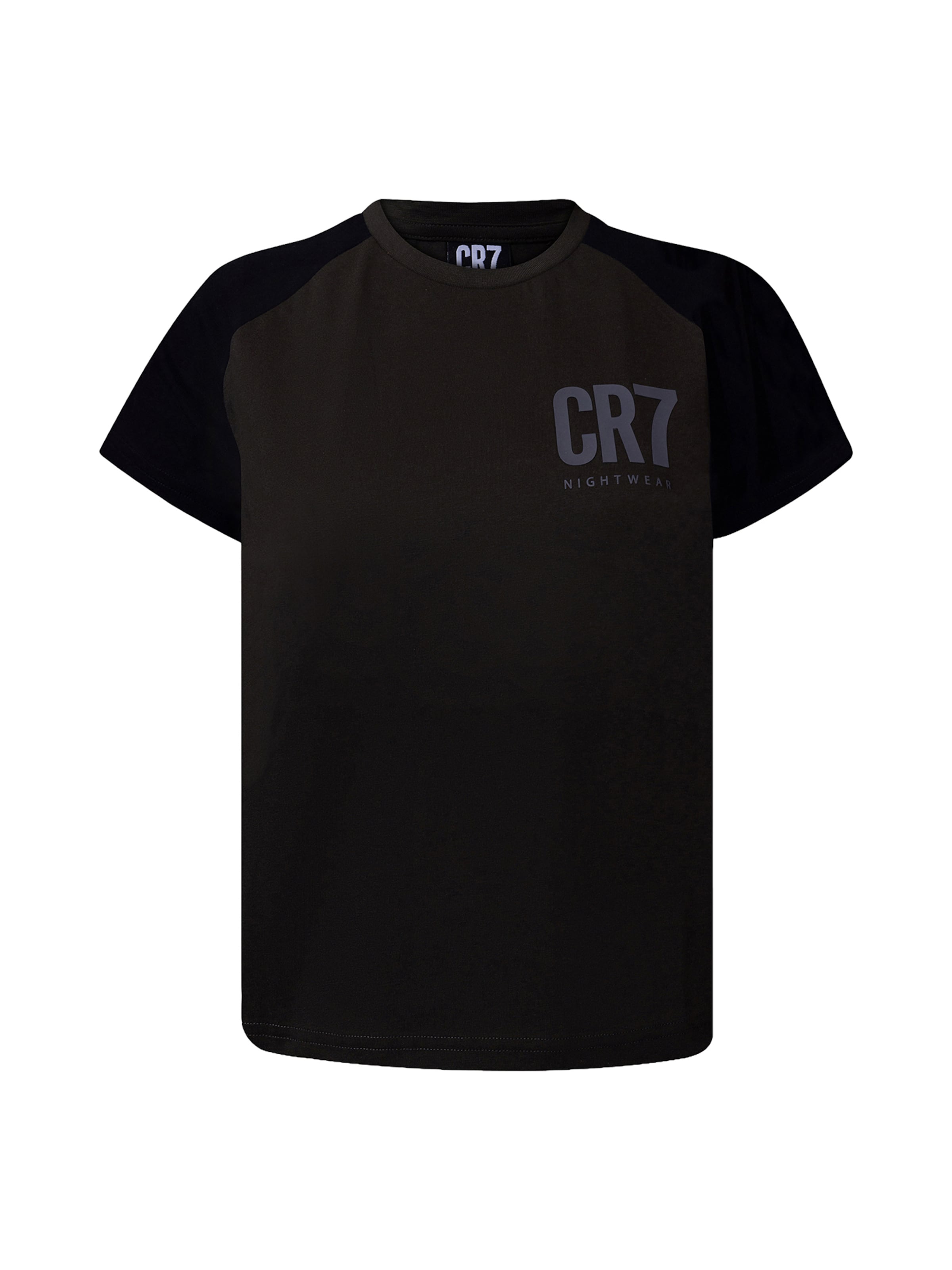 CR7 - Cristiano Ronaldo Pyjama ' Boys BASIC Short ' in Schwarz