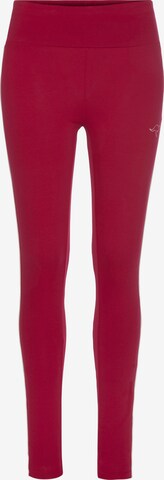 KangaROOS Skinny Leggings in Red: front