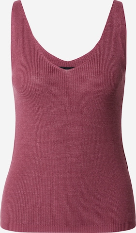 VERO MODA Gebreide top 'NEW LEX' in Lila: voorkant