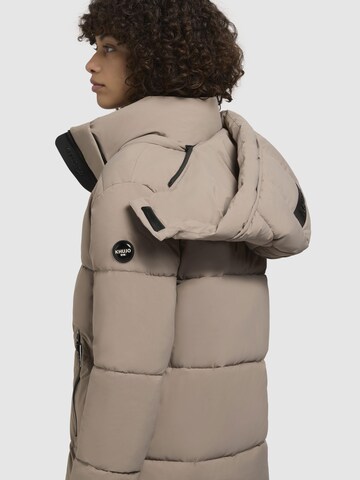 Cappotto invernale 'Haya Matt' di khujo in grigio