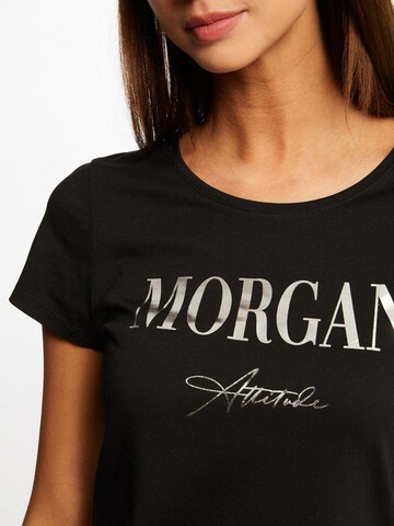 Morgan - Camiseta 'DATTI' en negro