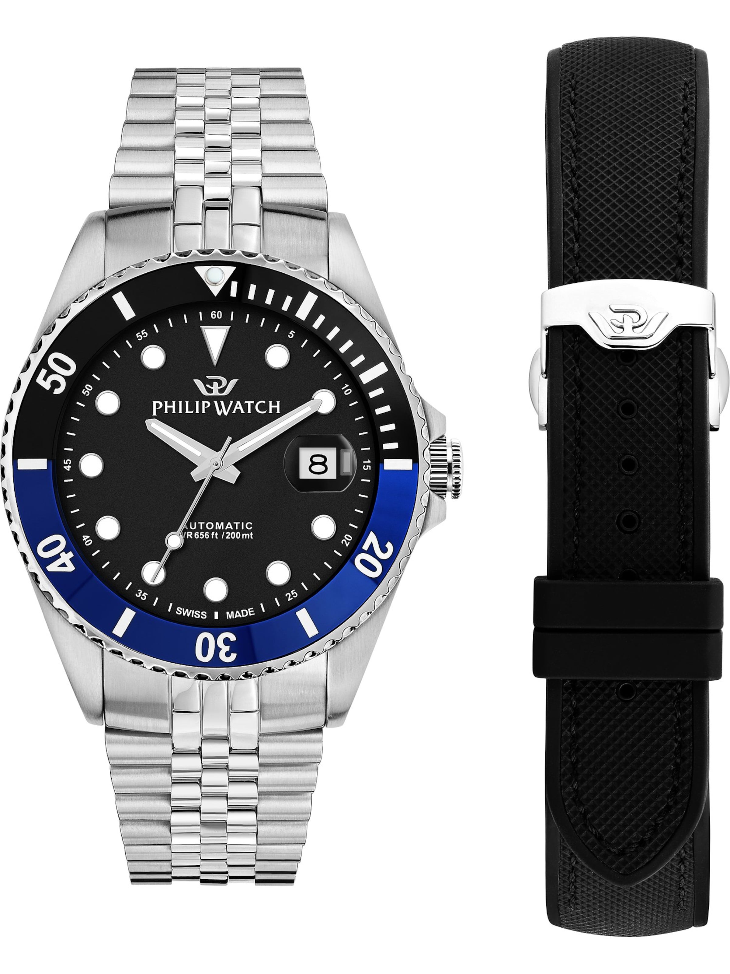 Philip Watch Analog Watch in Silver: front