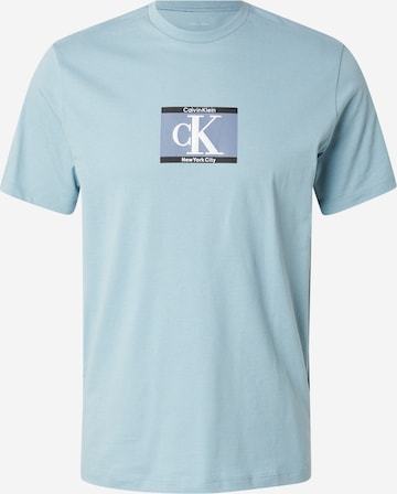 Calvin Klein T-Shirt in Blau: Vorderseite