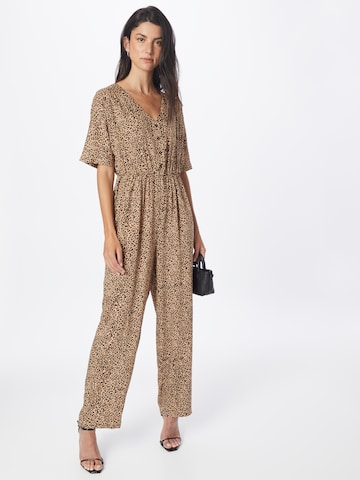 Tuta jumpsuit 'Clara' di ABOUT YOU in beige