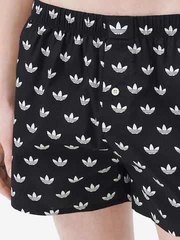 ADIDAS ORIGINALS Boxer ' Comfort Cotton Woven ' in Schwarz