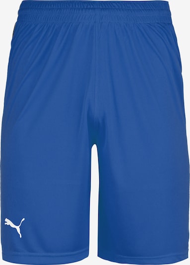 PUMA Urheiluhousut koossa XL värissä sininen / harmaa, Tuotenäkymä