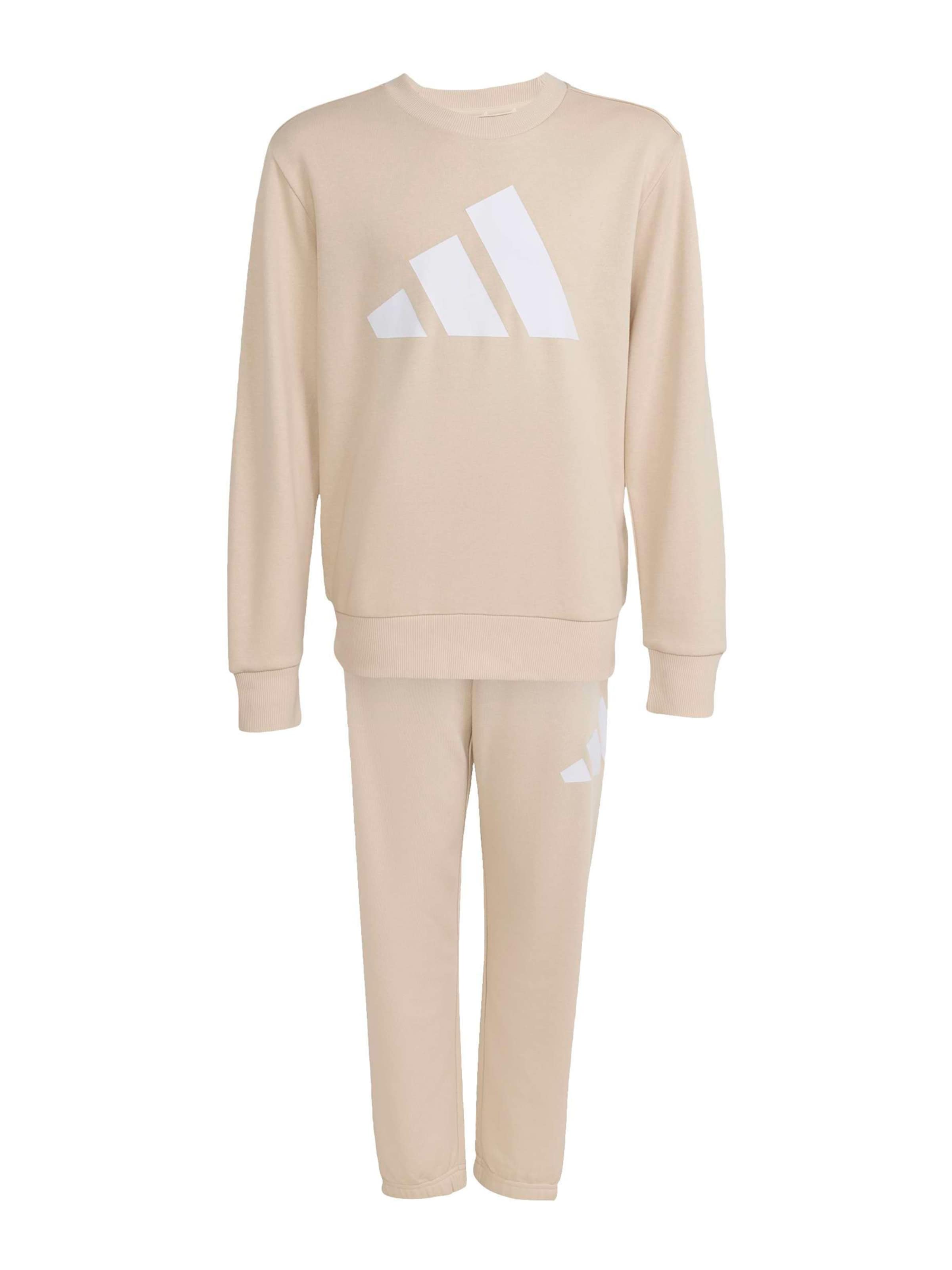 ADIDAS SPORTSWEAR Trainingspak in Beige: voorkant