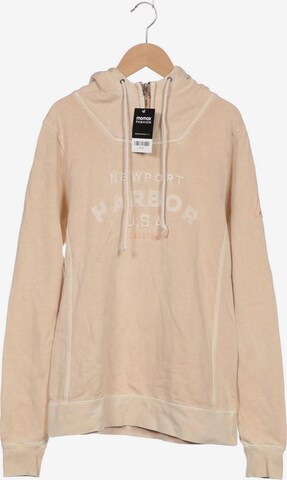 Gaastra Sweatshirt & Zip-Up Hoodie in L in Beige: front