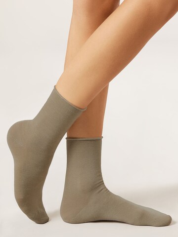 CALZEDONIA Socks in Green: front