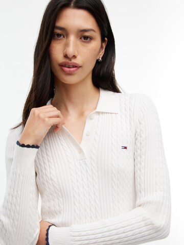 balta Tommy Jeans Megztinis