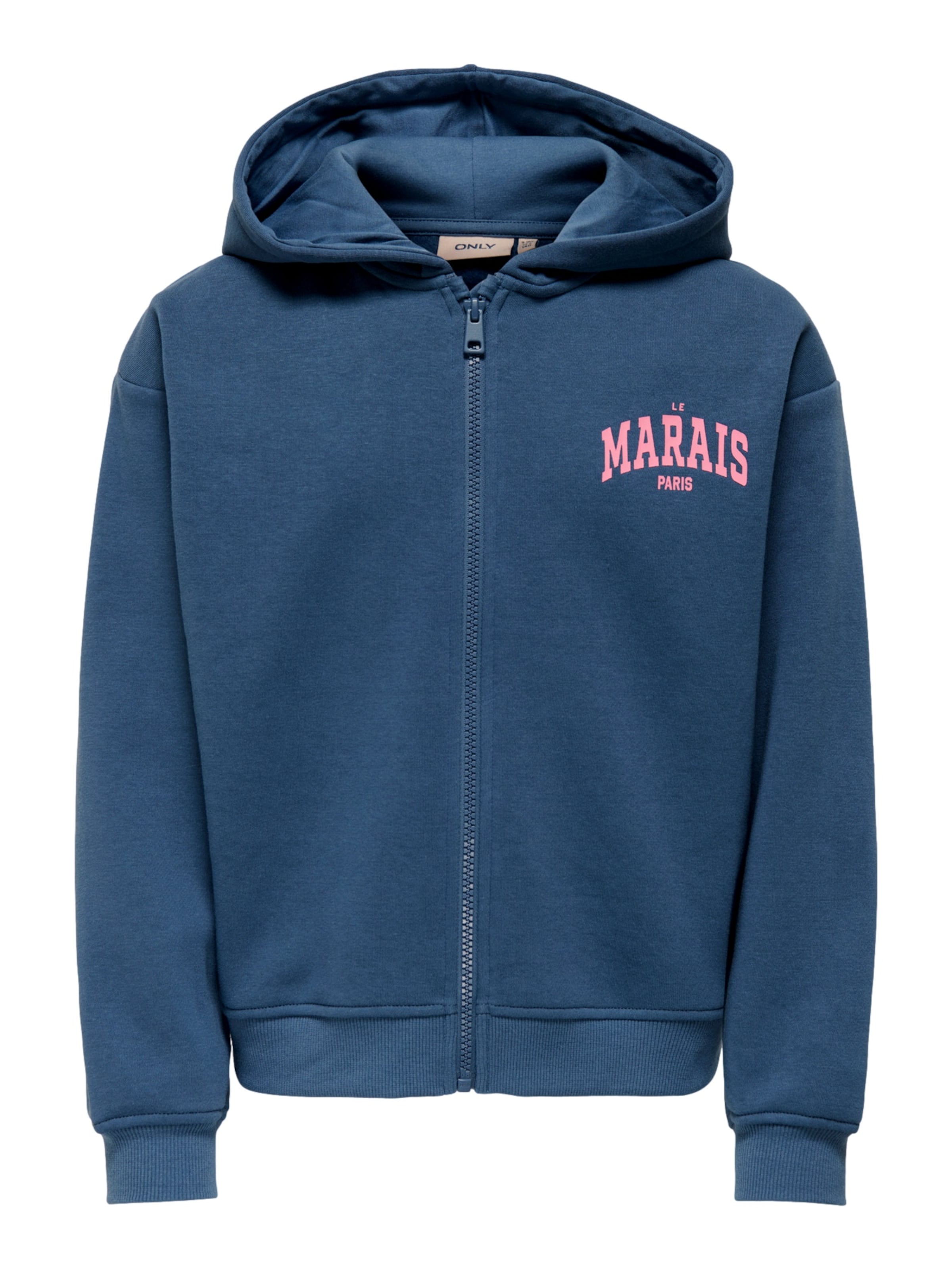 Giacca di felpa 'Marisa' di ONLY GIRLS in blu: frontale